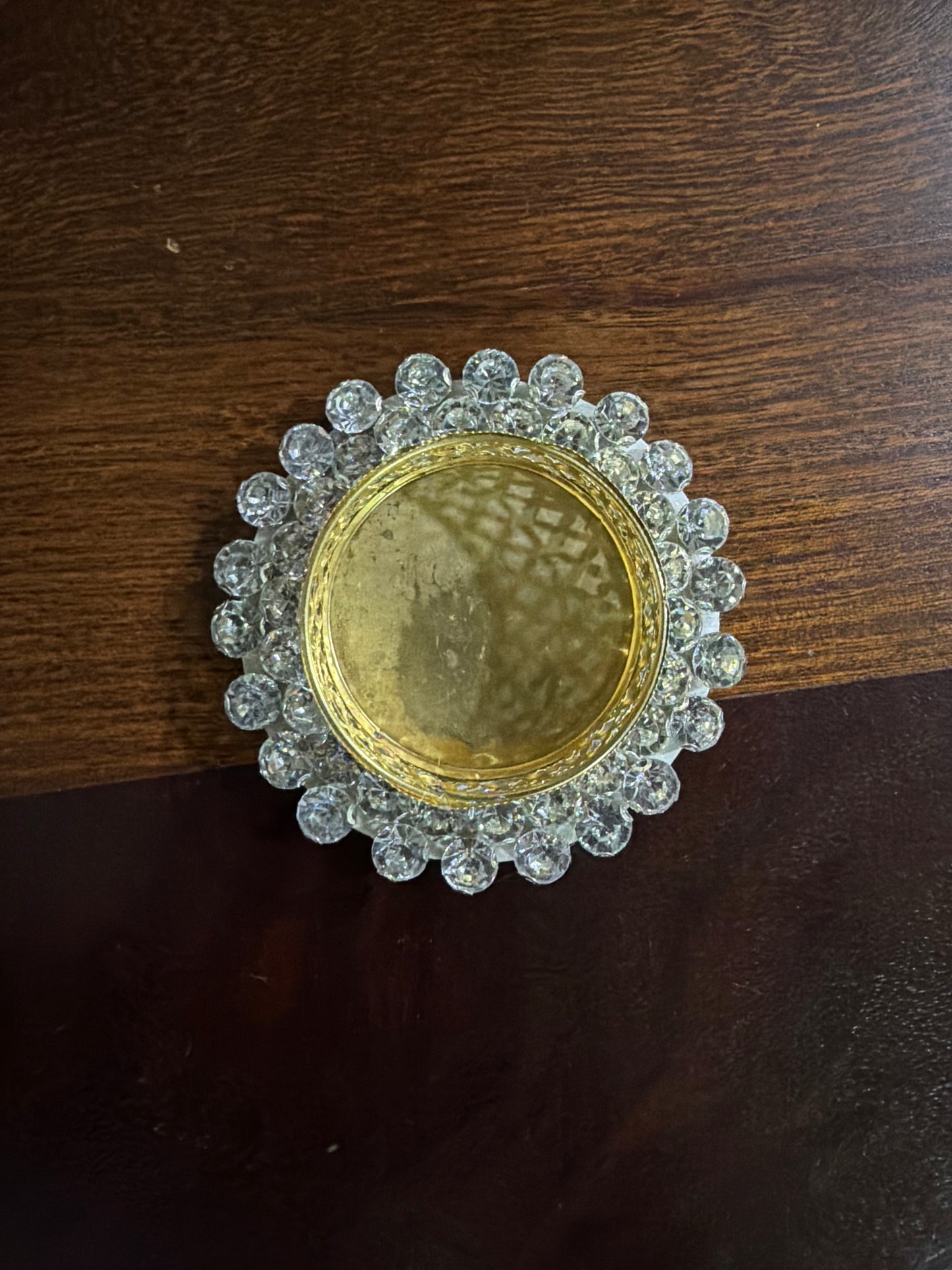 Crystal Sparkle Candle Diya